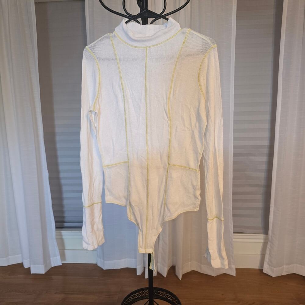 Intimately Free People White Long Sleeve Women's Top - Picture 2 of 7